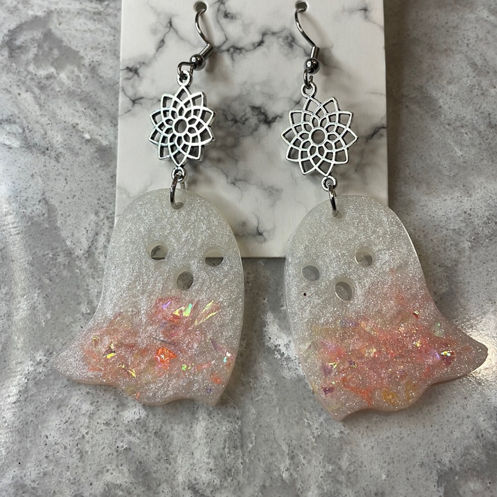 Ghost Halloween Earrings